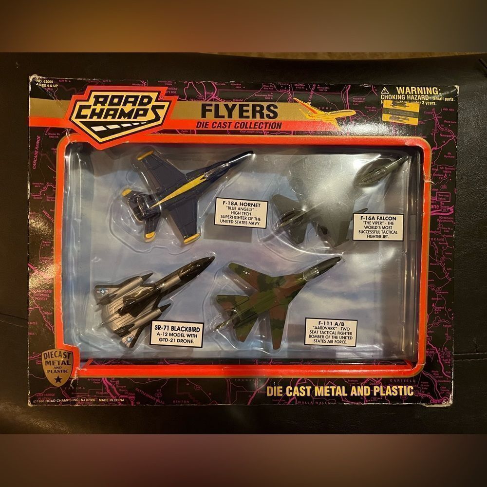 Vintage Road Champs #62005 Flyers Die Cast Collection - 1996